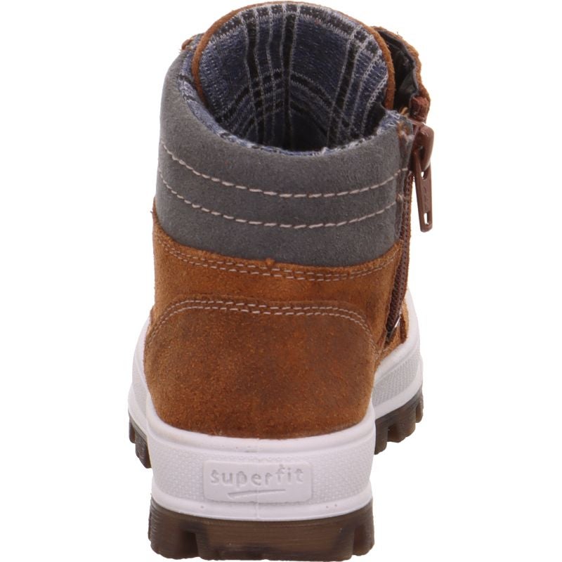 Superfit TEDD Boys Boot - Material: Leather/Textil in Brown