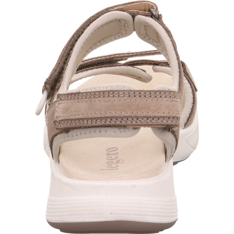 Legero SIRIS 2.0 Damen Sandale - Material: Leder/Textil in Beige