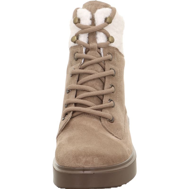 legero ANGEL Damen Schnürboots - Material: Leder in Beige