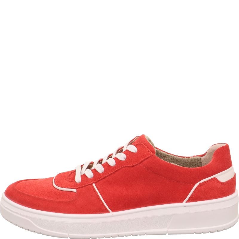 legero REJOISE Damen Sneaker low - Material: Leder in Rot