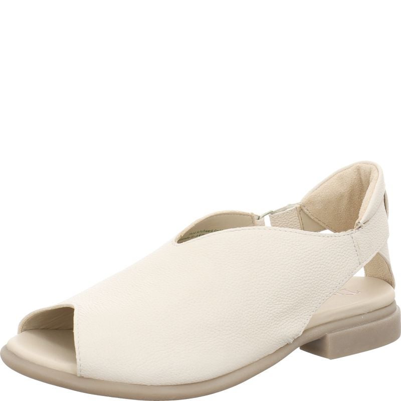 Think! KAMAA Damen Riemchensandale - Material: Leder in Beige