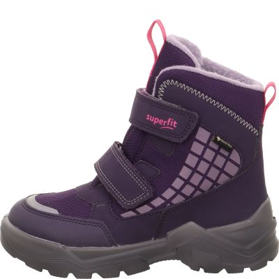 Superfit SNOW MAX Girls Boot - Material: Textil/Sonstiges Material in Purple