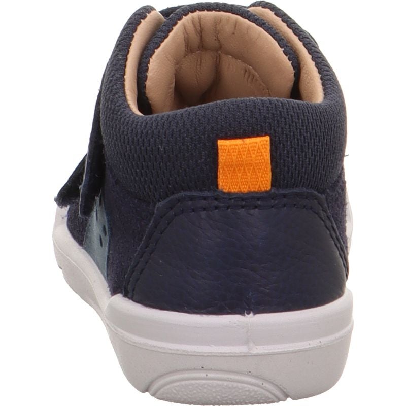 Superfit SUPERFREE Unisex, Boys Sneakers high - Material: Leather/Textil in Blue
