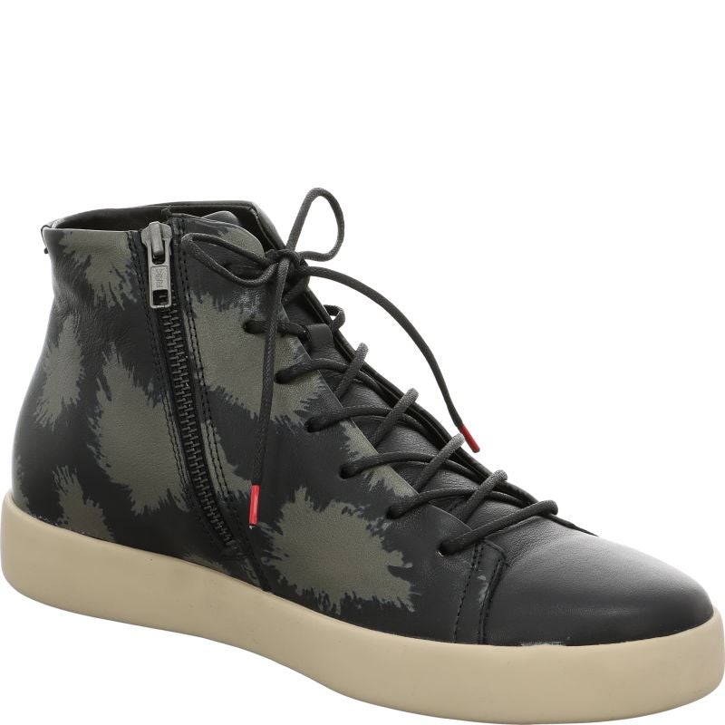 Think JOEKING Men Sneakers high - Material: Leather in Black