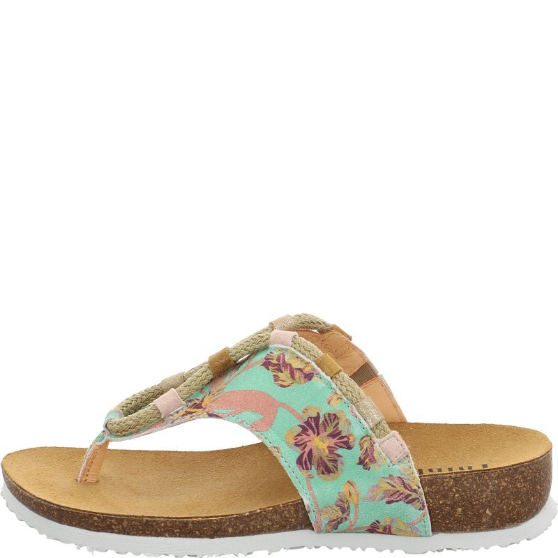Think JULIA DAMEN Mules - Material: Leather in Multicolored