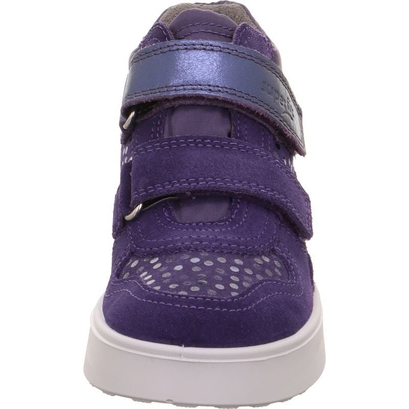 Superfit STELLA Sneakers high - Material: Leather/Textil in Purple