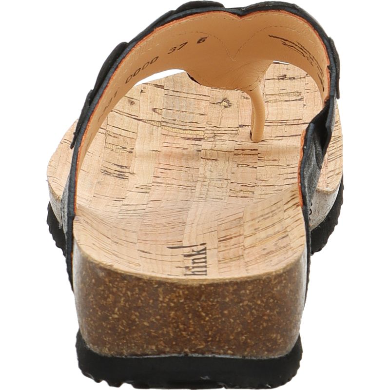 Think JULIA DAMEN Mules - Material: Leather in Black