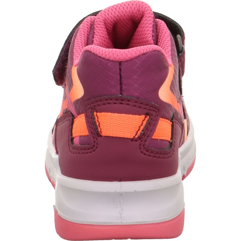 Superfit COOPER Girls Sneakers high - Material: Textil/Sonstiges Material in Red