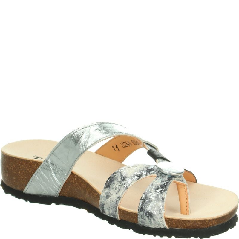 Think JULIA DAMEN Woman Mules - Material: Leather in Multi Colour