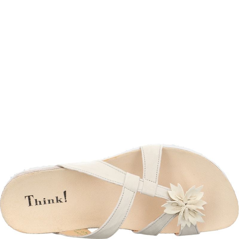Think JULIA DAMEN Mules - Material: Leather in Grey