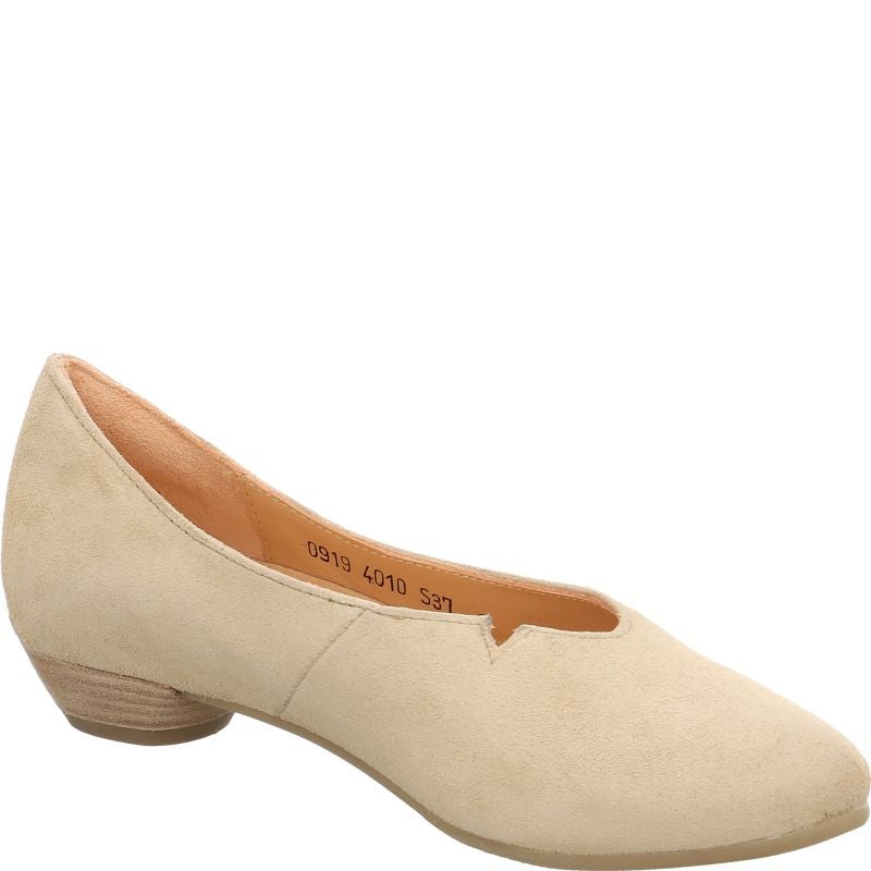 Think GRACE Woman Pumps - Material: Leather in Beige