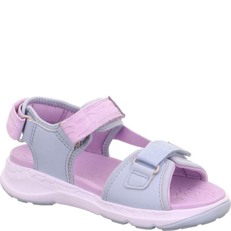 Superfit CRISS CROSS Sandal - Material: TextilSonstigesMaterial in Blue
