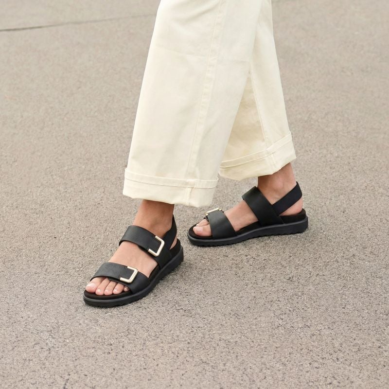 Legero MOVE Woman Sandal - Material: Leather in Black