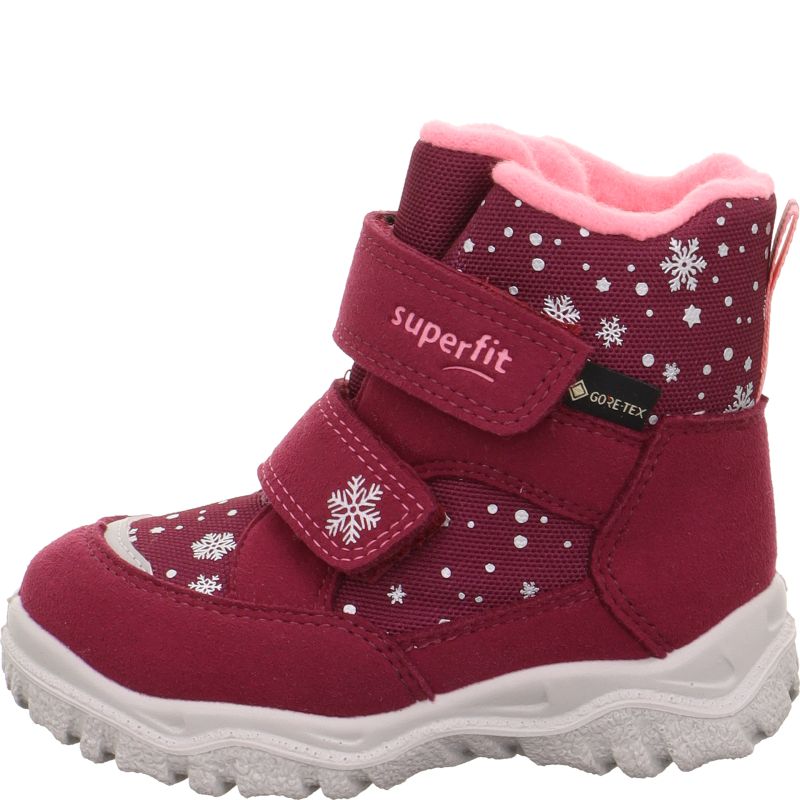 Superfit HUSKY1 Girls Boot - Material: Textile in Red