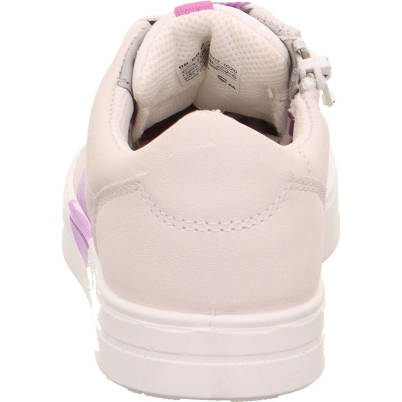 Superfit STELLA Mädchen Sneaker low - Material: Leder/Textil in Weiß