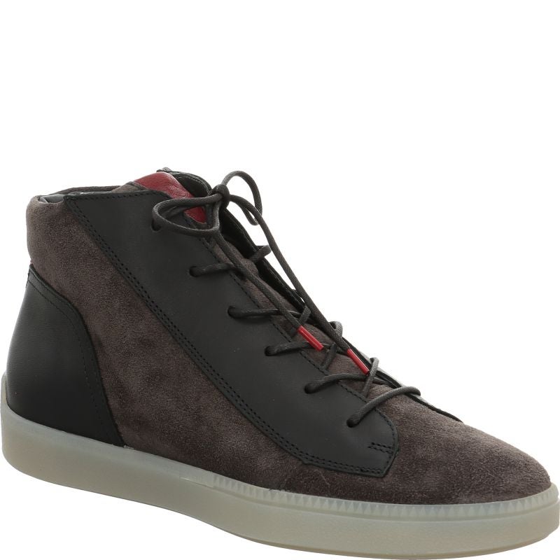 Think TURNA MEN Men Sneakers high - Material: Leather in Grey