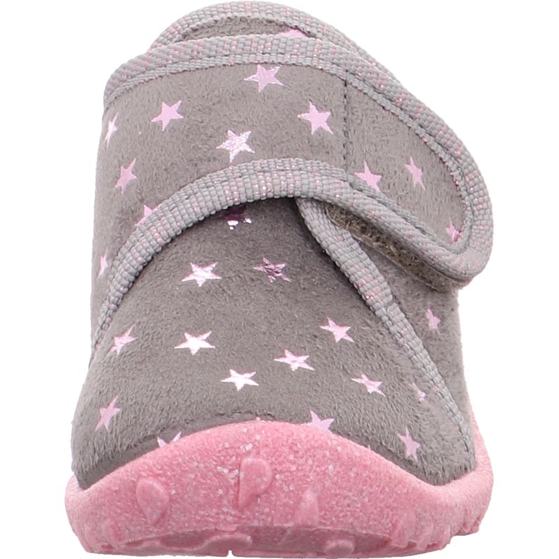 Superfit SPOTTY Girls Slipper - Material: Textile in Grey
