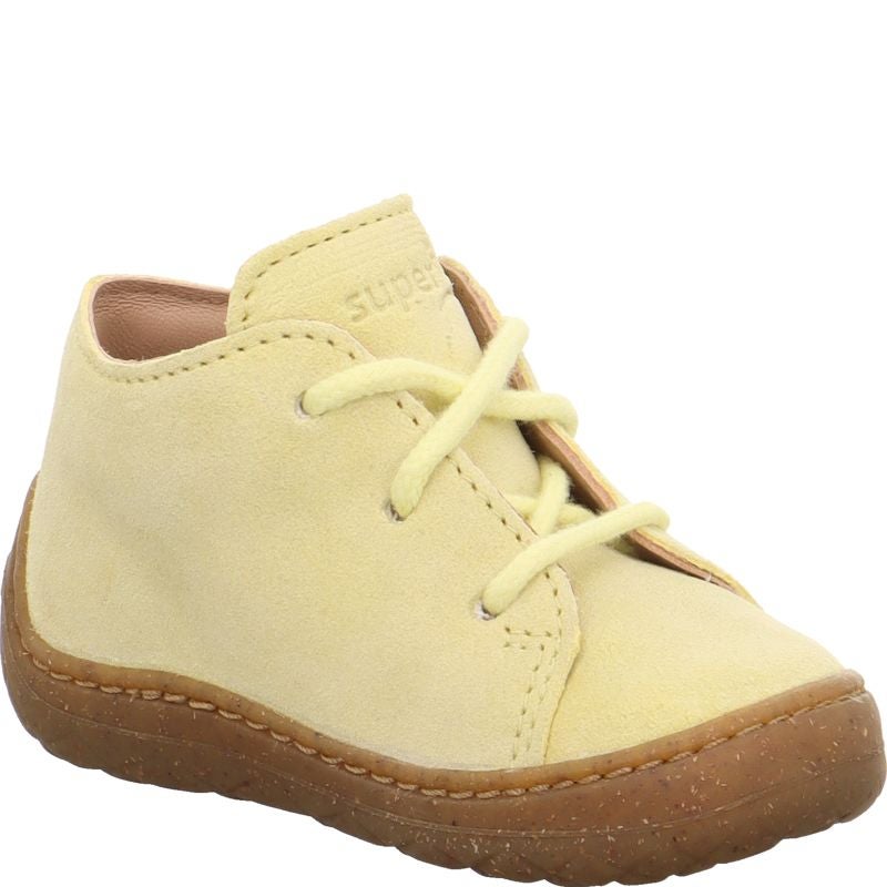 Superfit SATURNUS Mädchen Sneaker low - Material: Leder in Gelb