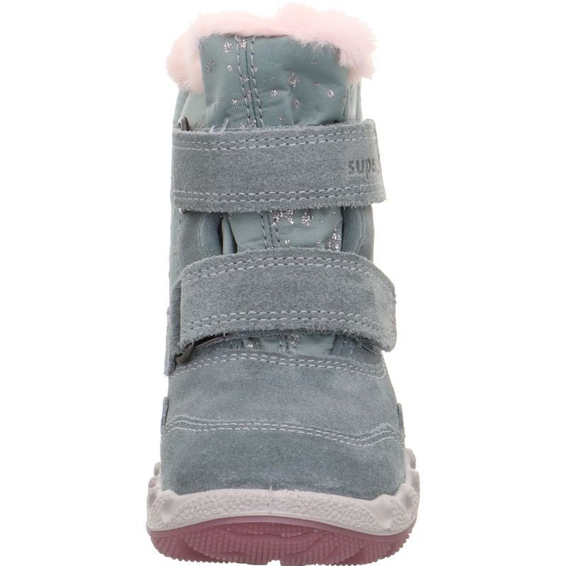 Superfit ICEBIRD Mädchen Boots - Material: Leder/Textil in Grün