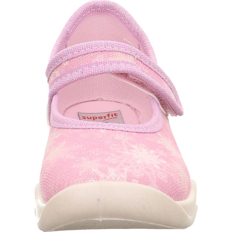 Superfit BUBBLE Girls Slipper - Material: Textile in Rose