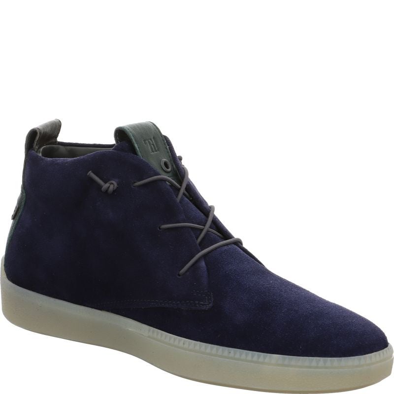 Think TURNA MEN Men Sneakers high - Material: Leather in Blue