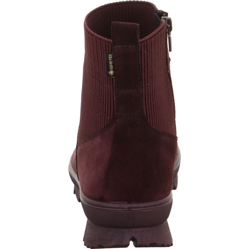 Legero NOVARA Damen Stiefelette - Material: Leder in Rot