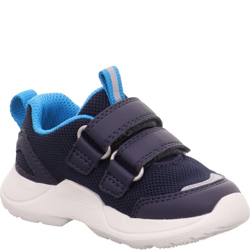 Superfit RUSH Boys Sneakers low - Material: Textil/Sonstiges Material in Blue