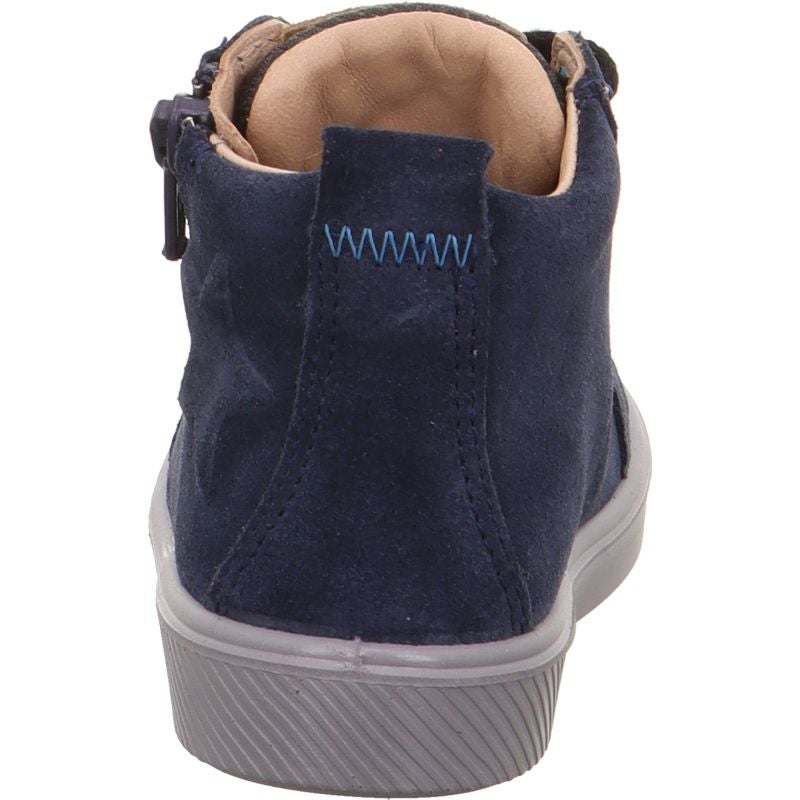 Superfit SUPIES Boys Sneakers high - Material: Leather/Textil in Multi Colour