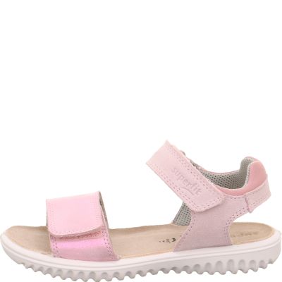 Superfit SPARKLE Mädchen Sandale - Material: Leder/Textil in Rosa