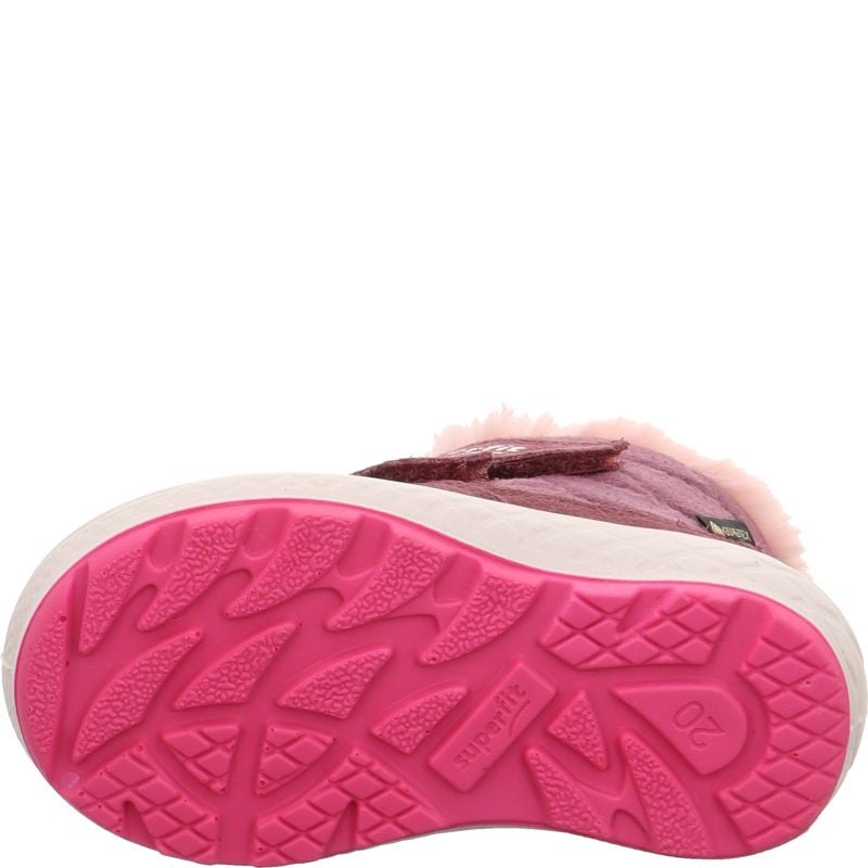Superfit GROOVY 2.0 Boot - Material: Leather/Textil in Red
