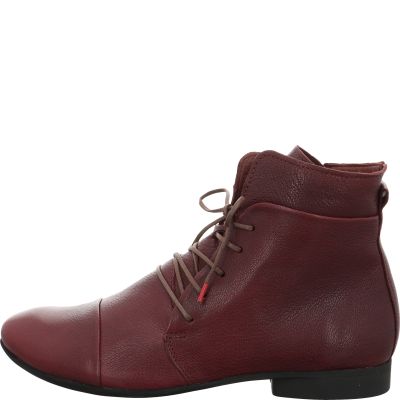 Think! GUAD2 Damen Stiefelette - Material: Leder in Rot