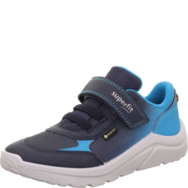Superfit KICKS Unisex | Boys Sneakers low - Material: Textil/Sonstiges Material in Blue