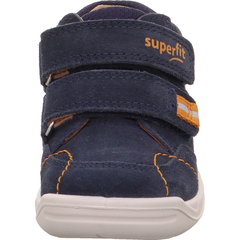 Superfit WHALEY Sneakers high - Material: Leather/Textil in Blue