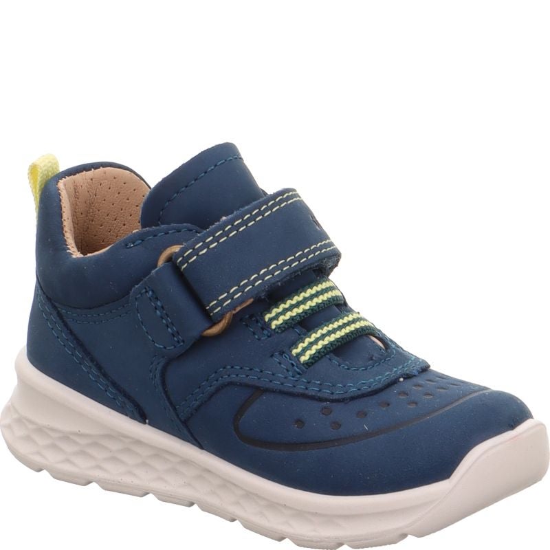 Superfit BREEZE Boys Sneakers high - Material: Leather in Blue
