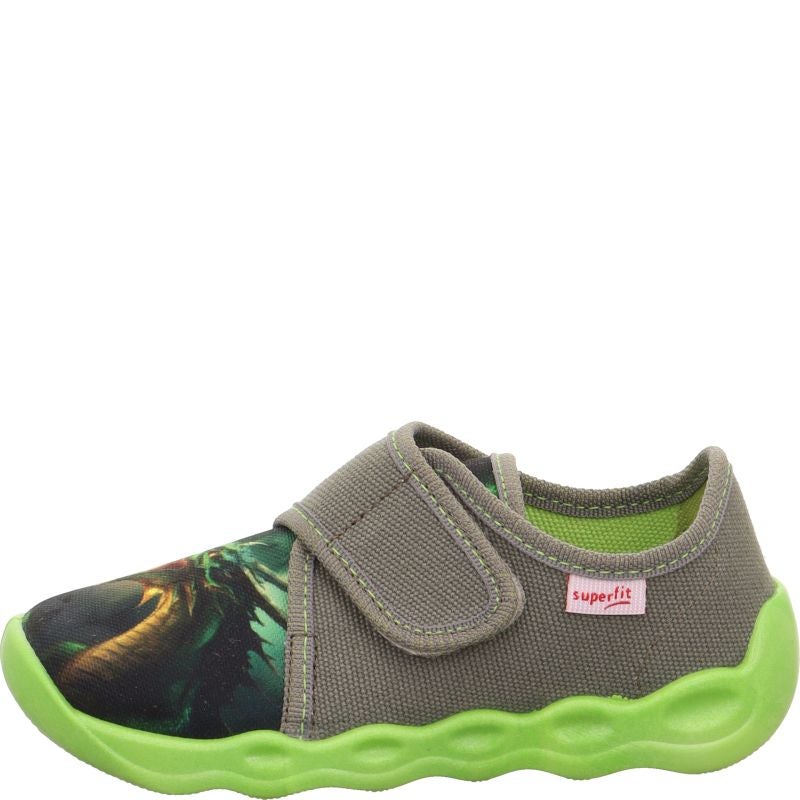 Superfit BUBBLE Boys Slipper - Material: Textile in Green