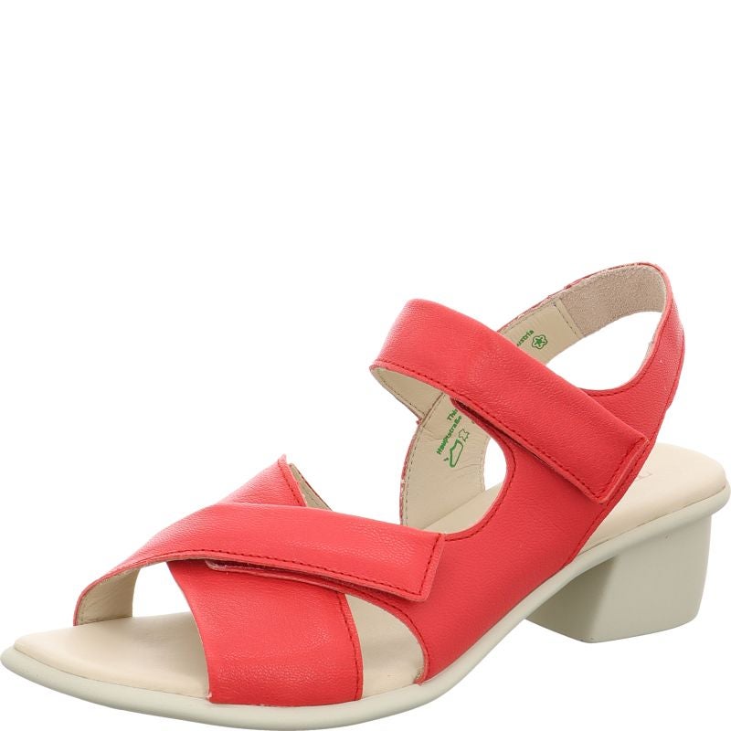 Think! VIVI Damen Sandalette - Material: Leder in Rot