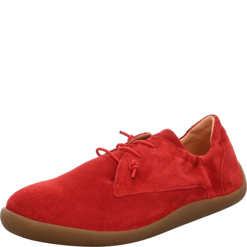 Think HAPPAT Sneakers low - Material: Leather in Red
