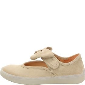 Think TURNA WOMEN Ballerina - Material: Leather in Beige