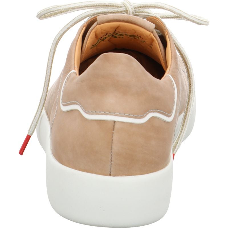 Think JOEKING Men Sneakers low - Material: Leather in Beige