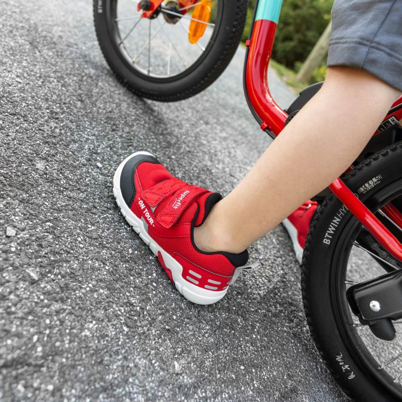 Superfit TRACE Sneakers low - Material: Textil/Sonstiges Material in Red