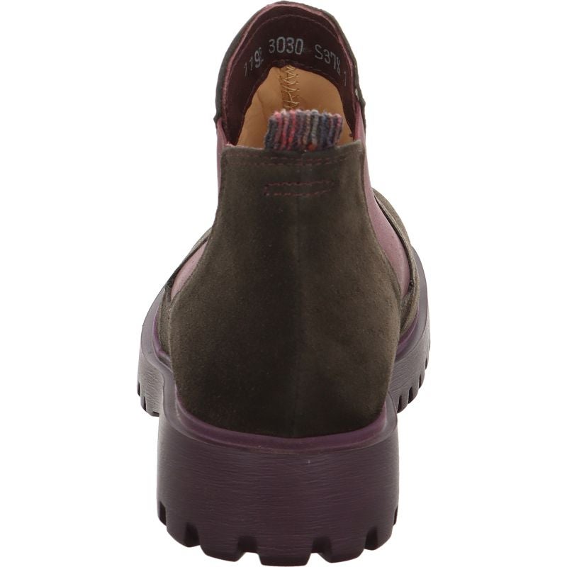 Think TRENTO Woman Chelsea boot - Material: Leather in Brown