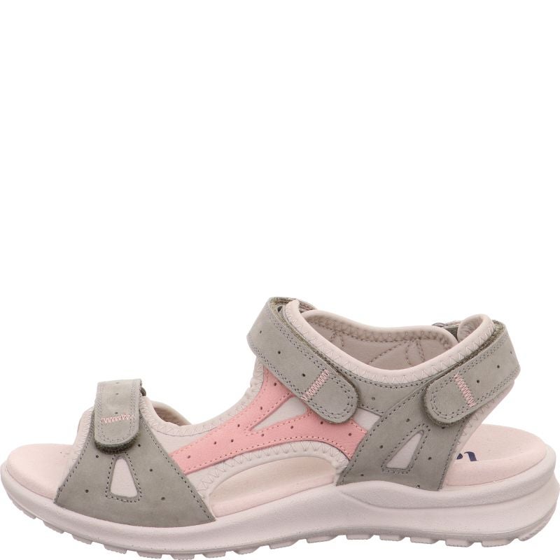 Legero SIRIS Damen Sandale - Material: Leder in Oliv
