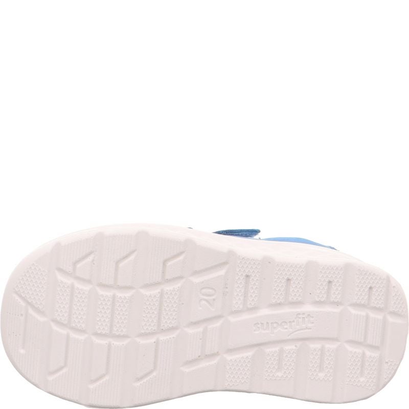 Superfit BREEZE Mädchen Sneaker low - Material: Leder in Blau