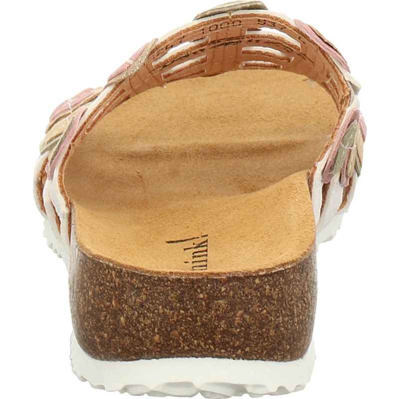 Think JULIA DAMEN Woman Mules - Material: Leather in White