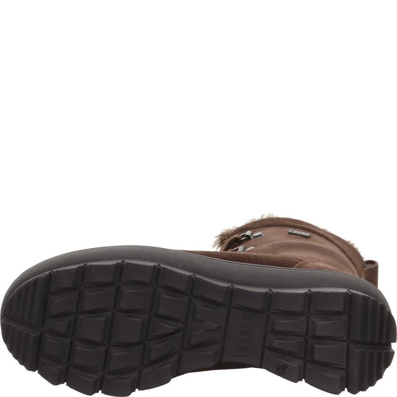 Legero NOVARA Damen Schnürboots - Material: Leder in Braun
