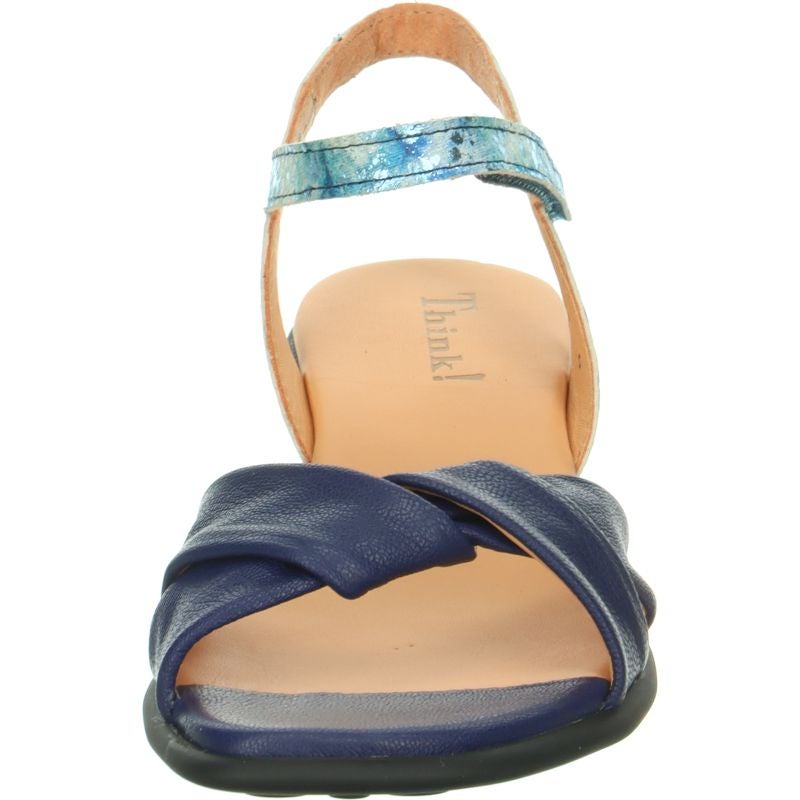 Think VIVI Woman  - Material: Leather in Blue