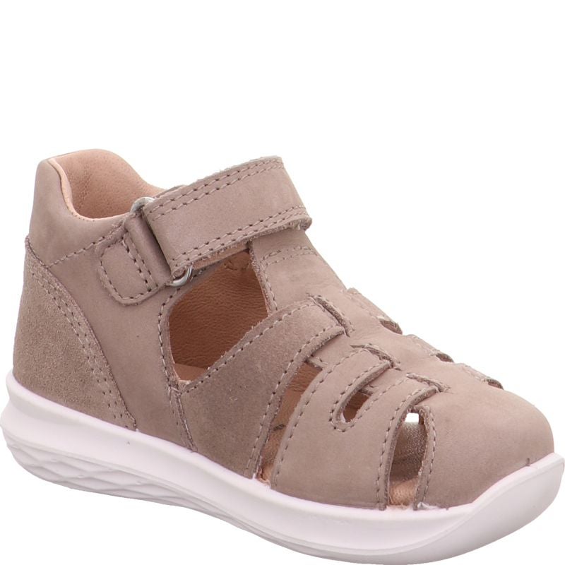 Superfit BUMBLEBEE Unisex, Jungen Sandale - Material: Leder in Beige