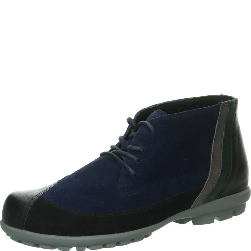 Think KONG HERREN Men Ankle boot - Material: Leather in Blue