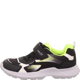 Superfit RUSH Sneakers low - Material: TextilSonstigesMaterial in Black