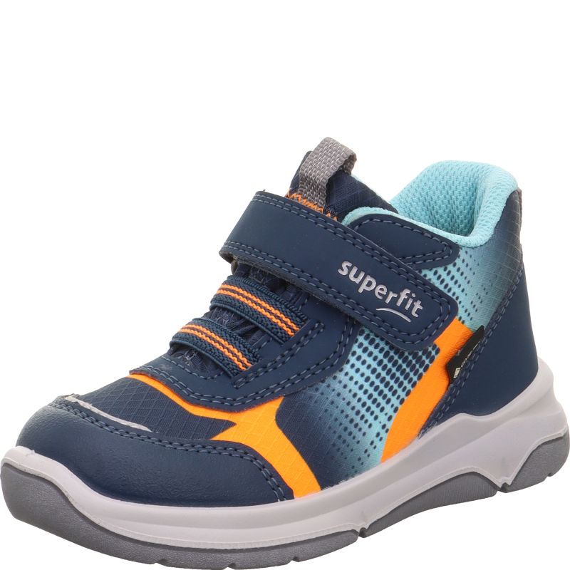 Superfit COOPER Unisex | Jungen Sneaker high - Material: Textil/Sonstiges Material in Blau